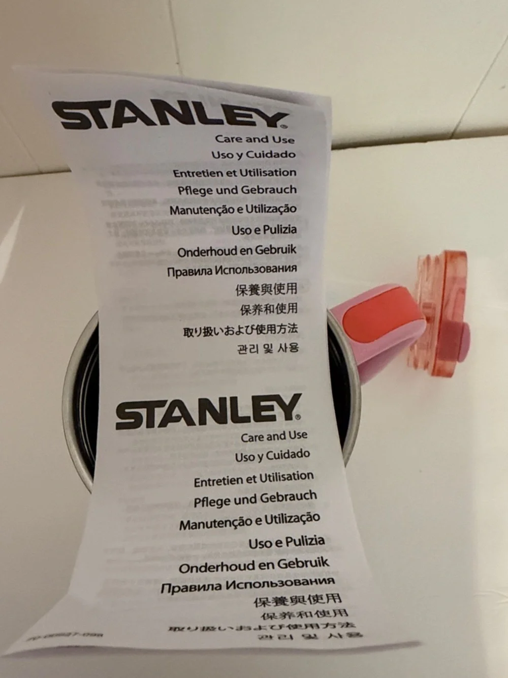 Stanley Pink Labubu 40oz Handle Quencher Tumbler - Picture 14 of 16